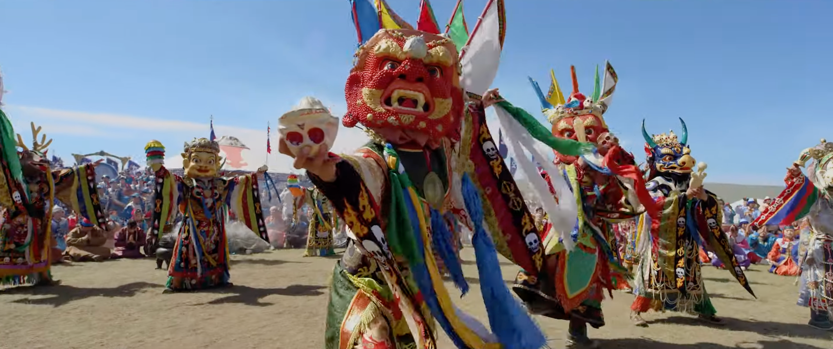 Tsam Dance is an integral part of Buddhism in Mongolia