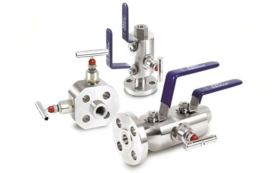 Double block bleed valves are durable and long lasting almost any harsh conditions with no lubrication required.