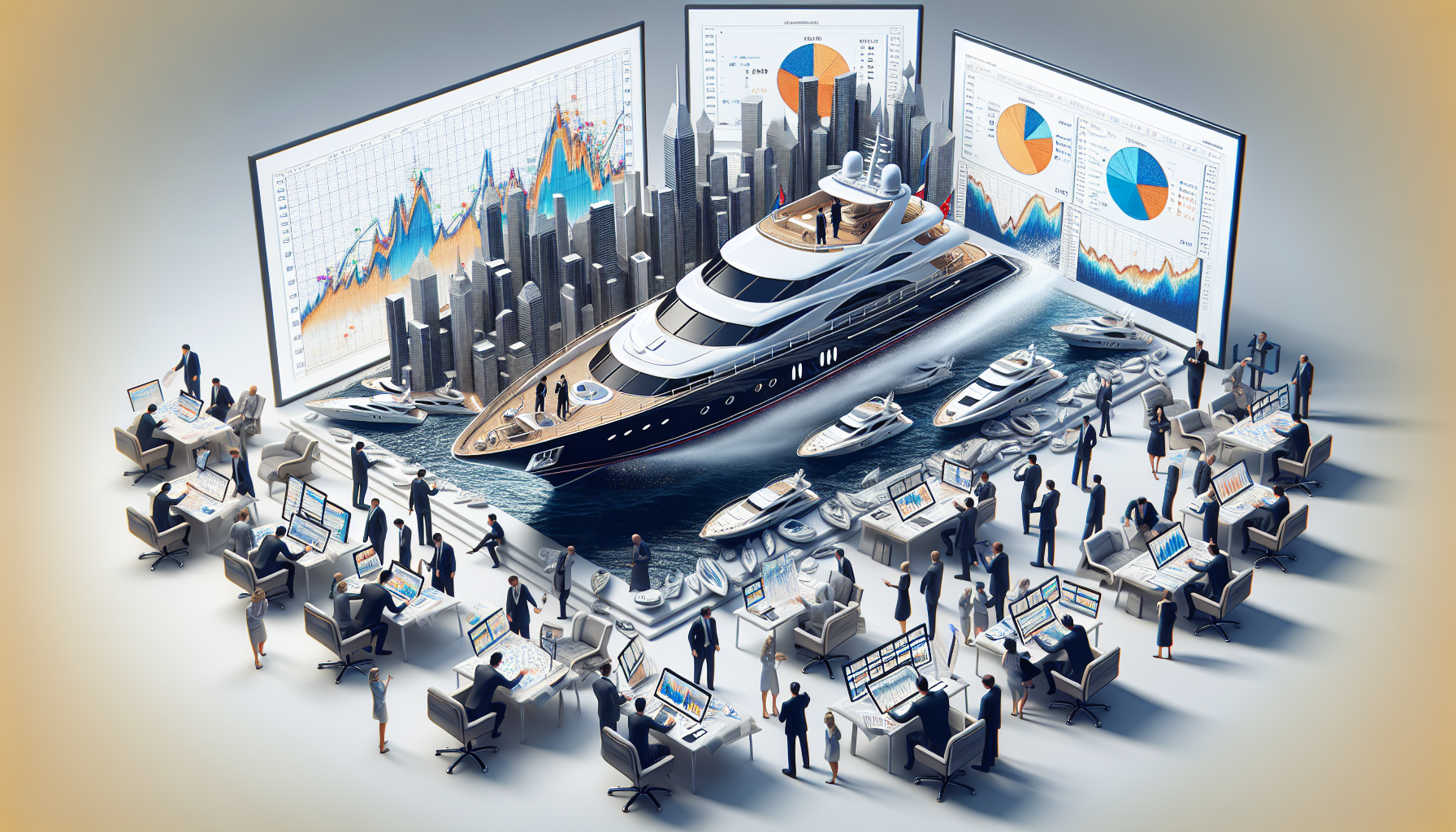 Market analysis and pricing strategy for selling a yacht