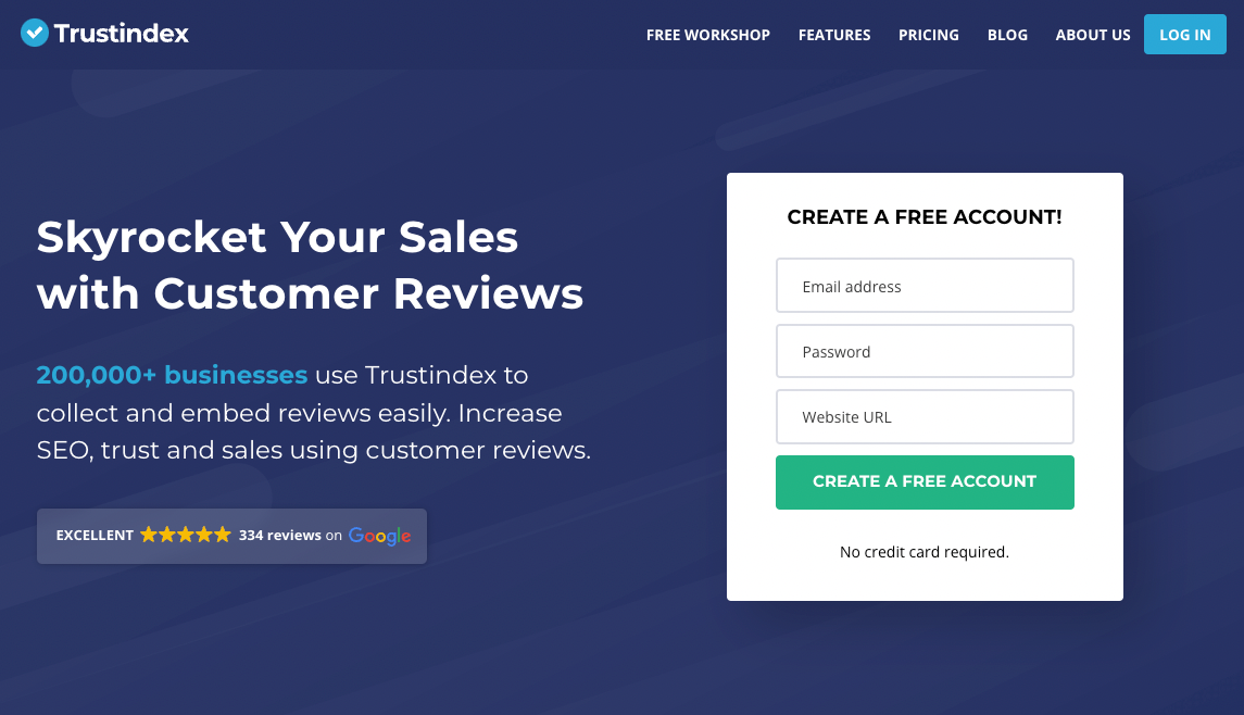 With Trustindex you can collect and show your customer reviews on your website.