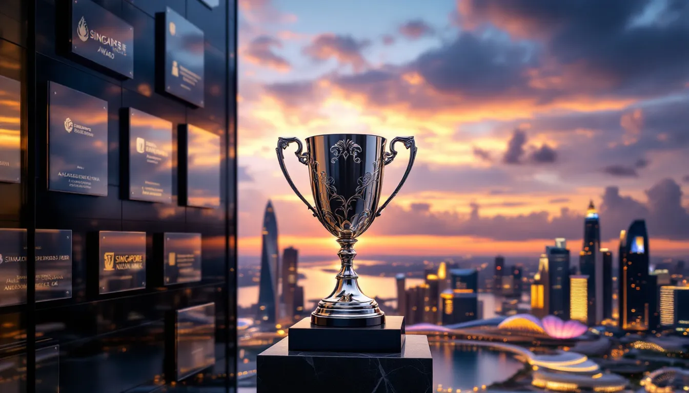 An overview of business awards in Singapore highlighting prestigious accolades.