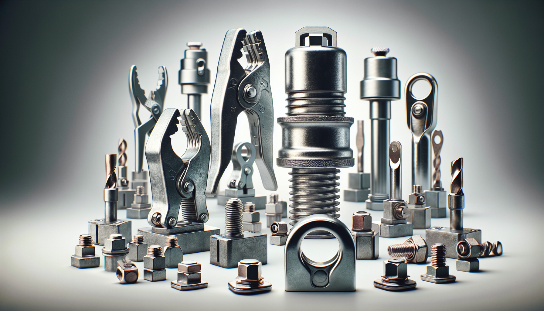 Illustration of different types of battery terminals