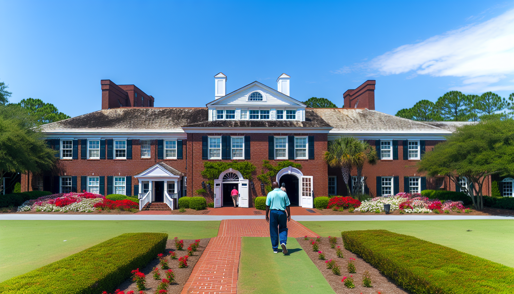 Exterior view of top-rated alcohol rehab center in South Carolina