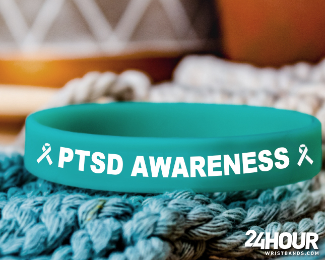 Posttraumatic Stress / Not All Wounds Are Visible - PTSD awareness silicone  wristbands - Trauma Dissociation - buy Dissociative Disorder & PTSD  awareness
