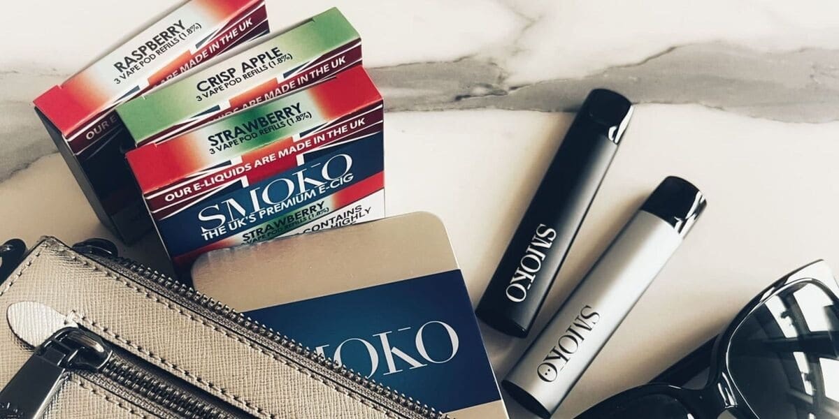 Adult smokers use SMOKO E-Cigarettes to help with improving gut health