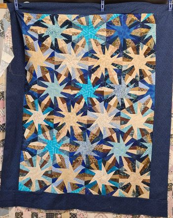 Yoga Twin Quilt Pattern, Finished size 66x84, PDF