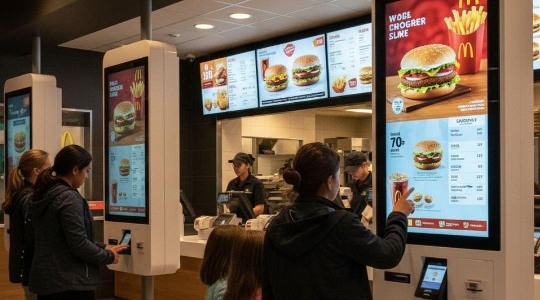 Top 10 Restaurant Signage Examples That Drive Visibility and Sales 3 digital menu boards