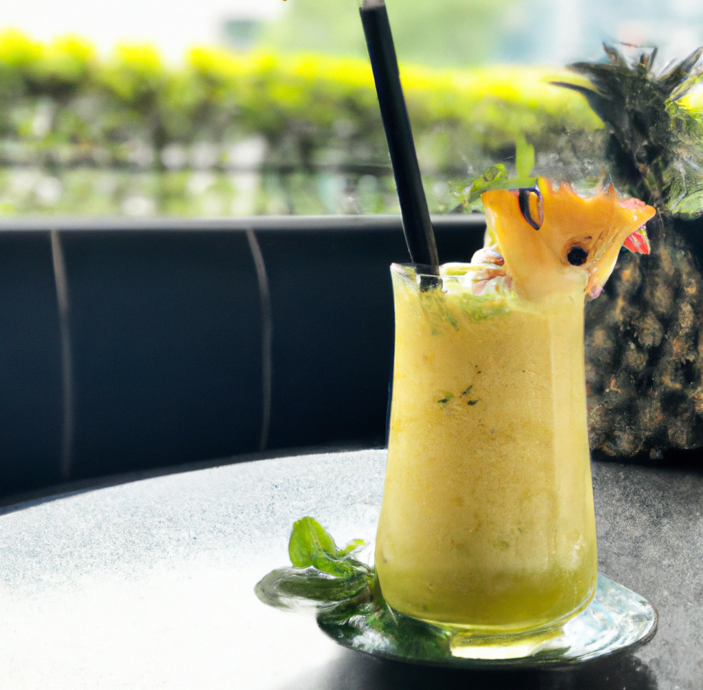 Pineapple mocktail