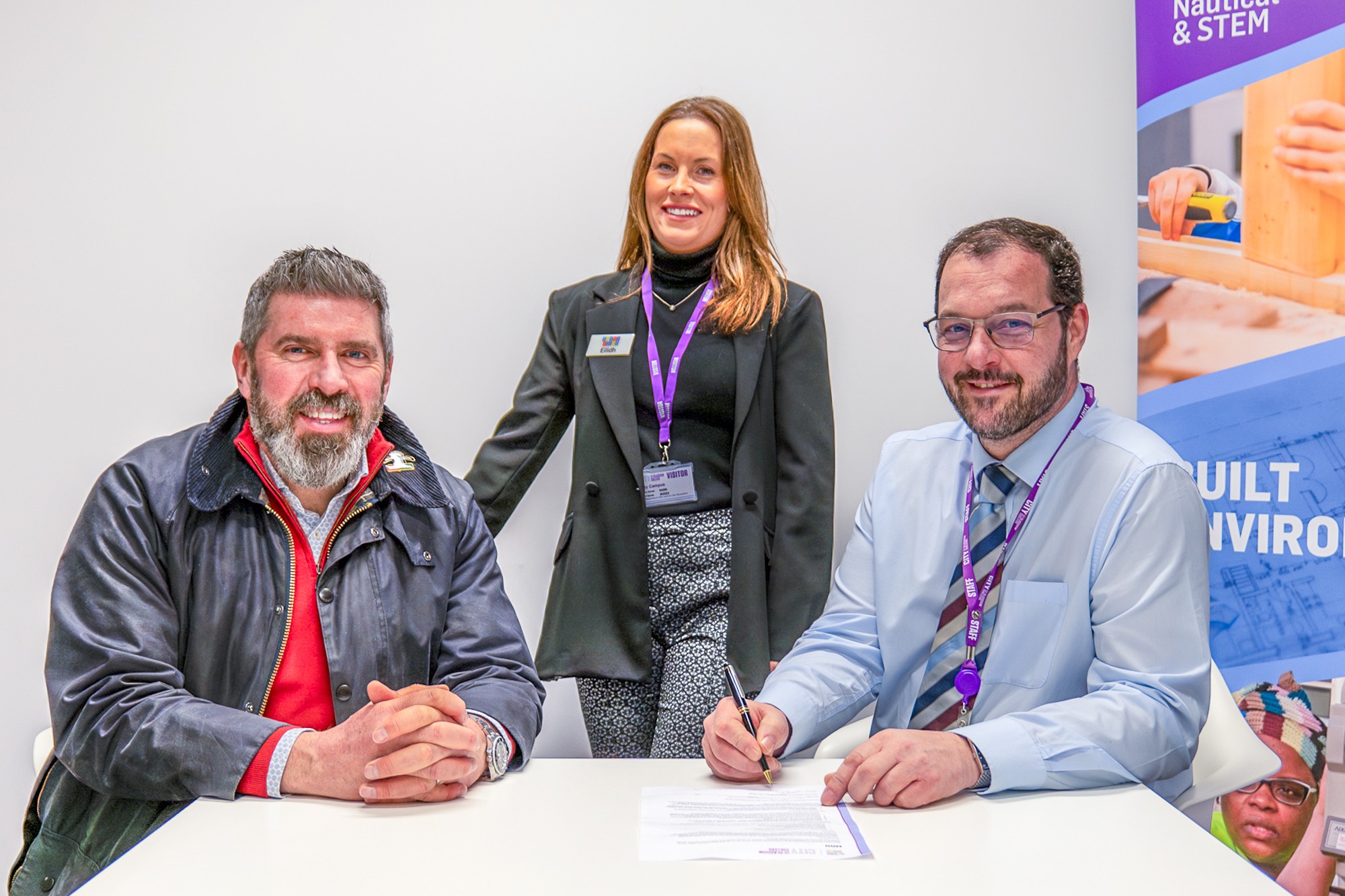 urban union and city of Glasgow College solidify partnership with apprenticeship programme 