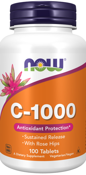 Vitamina C da Now Foods. Fonte da imagem: freepik.