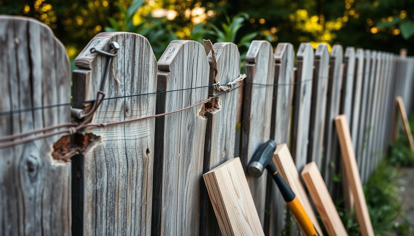Wood Fence Repair