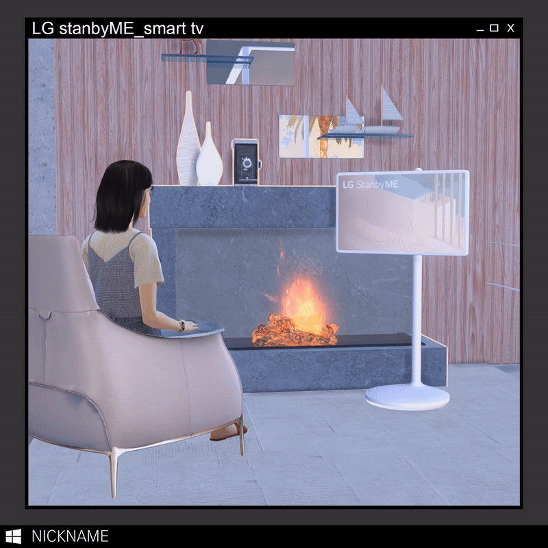 LG Stanbyme Smart TV