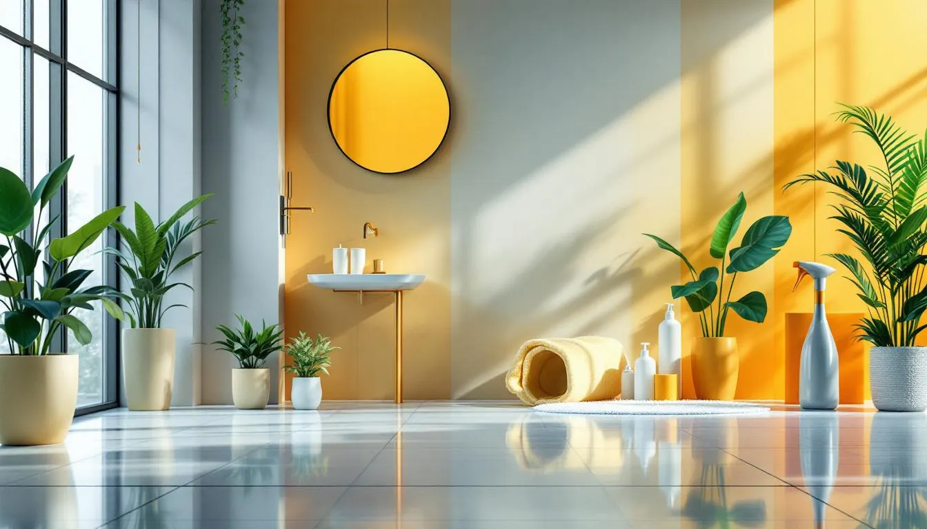 Eco-friendly deep cleaning solutions.