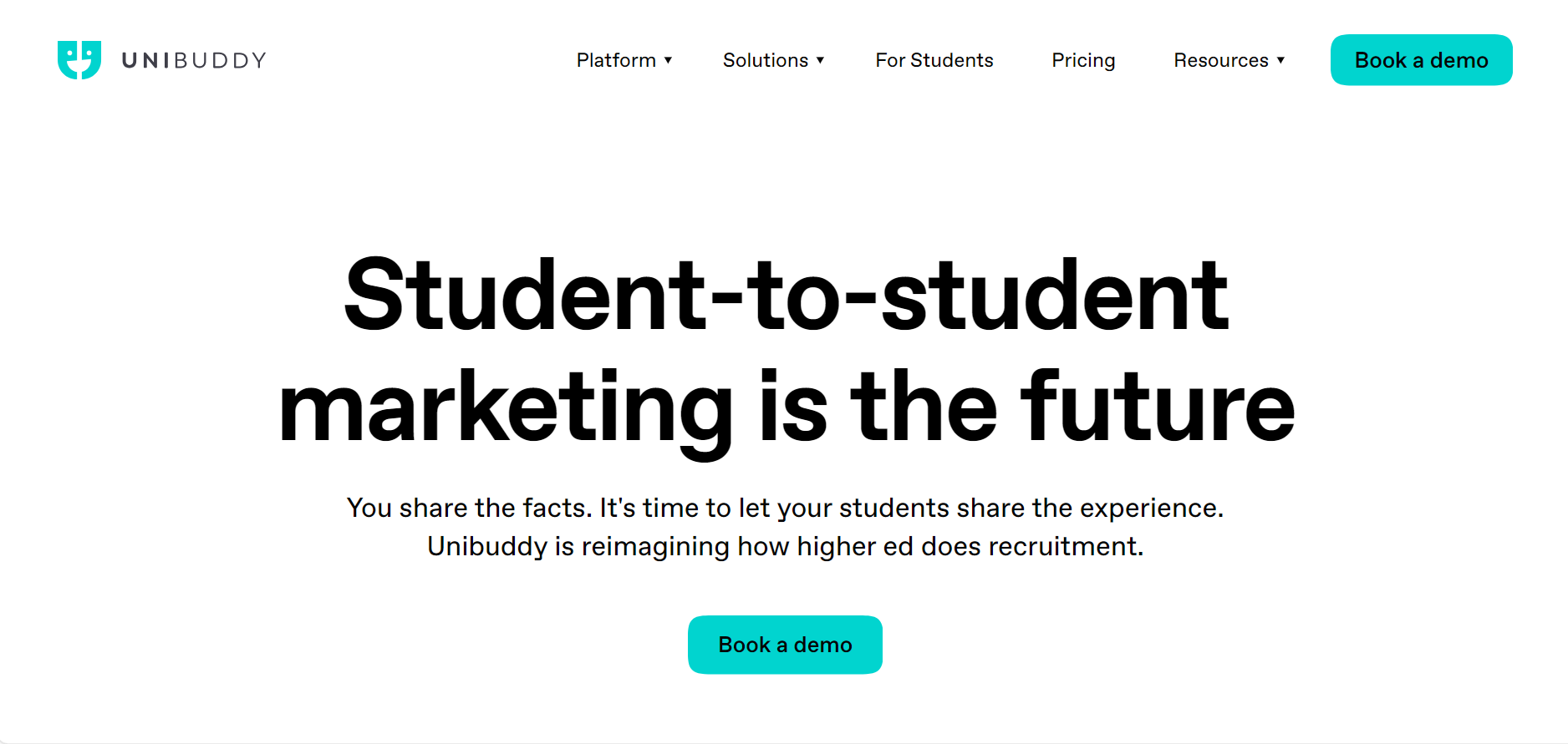 Unibuddy - software solutions for higher education