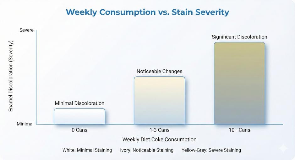 What Research Says About Diet Coke and Tooth Staining