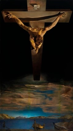 Christ of Saint John of the Cross by Salvador Dali