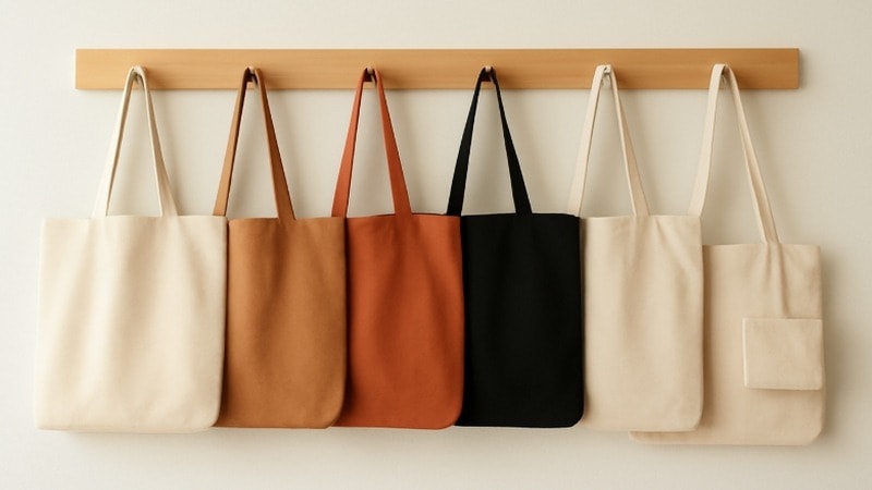Tote Bag Wall Display
