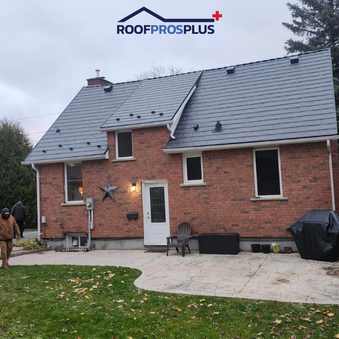 A reflective metal roof can be considered part of air conditioning considerations as it helps reflect the heat and save on energy bills 