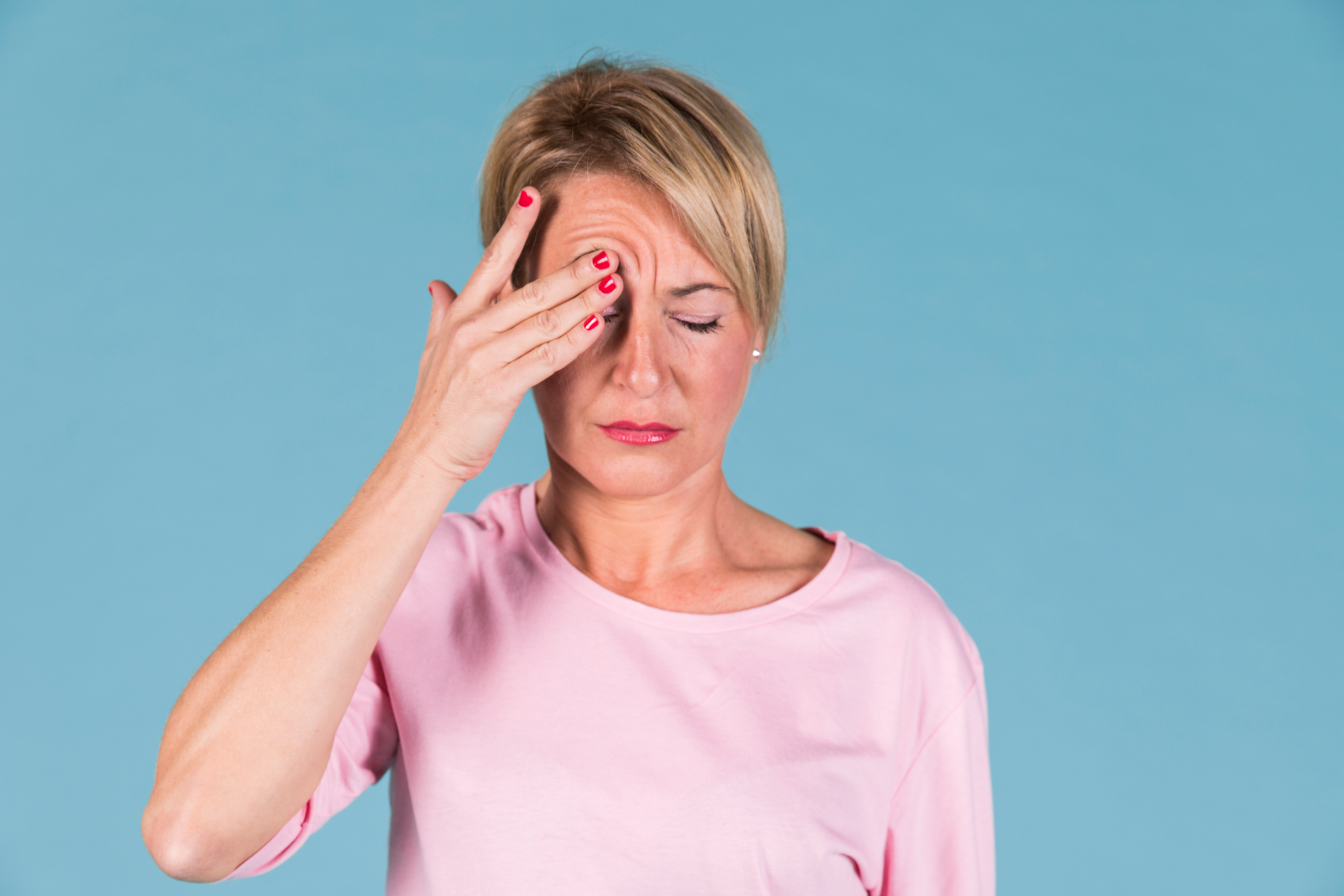                                 Decrease in the severity of headaches is a sign of an ending Menopause