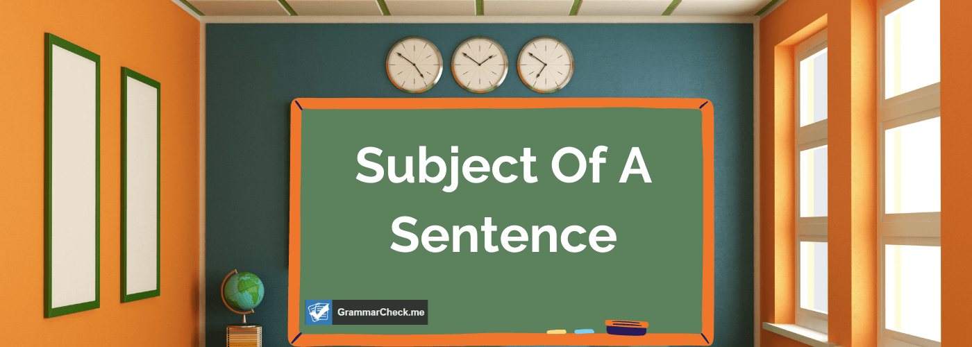 Parts of a sentence: Subject Complements