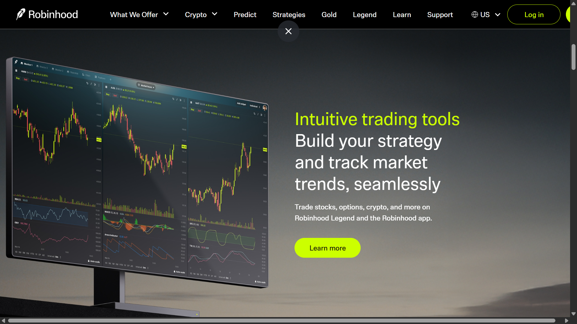 Robinhood — Best for Fee-Free Trading