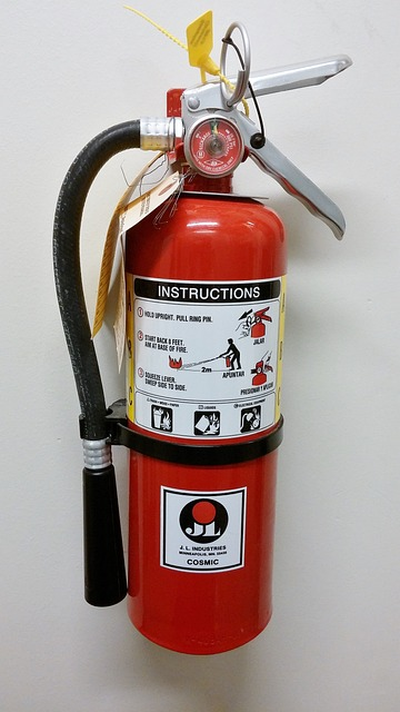 extinguisher, fire-extinguisher, fire-suppressor