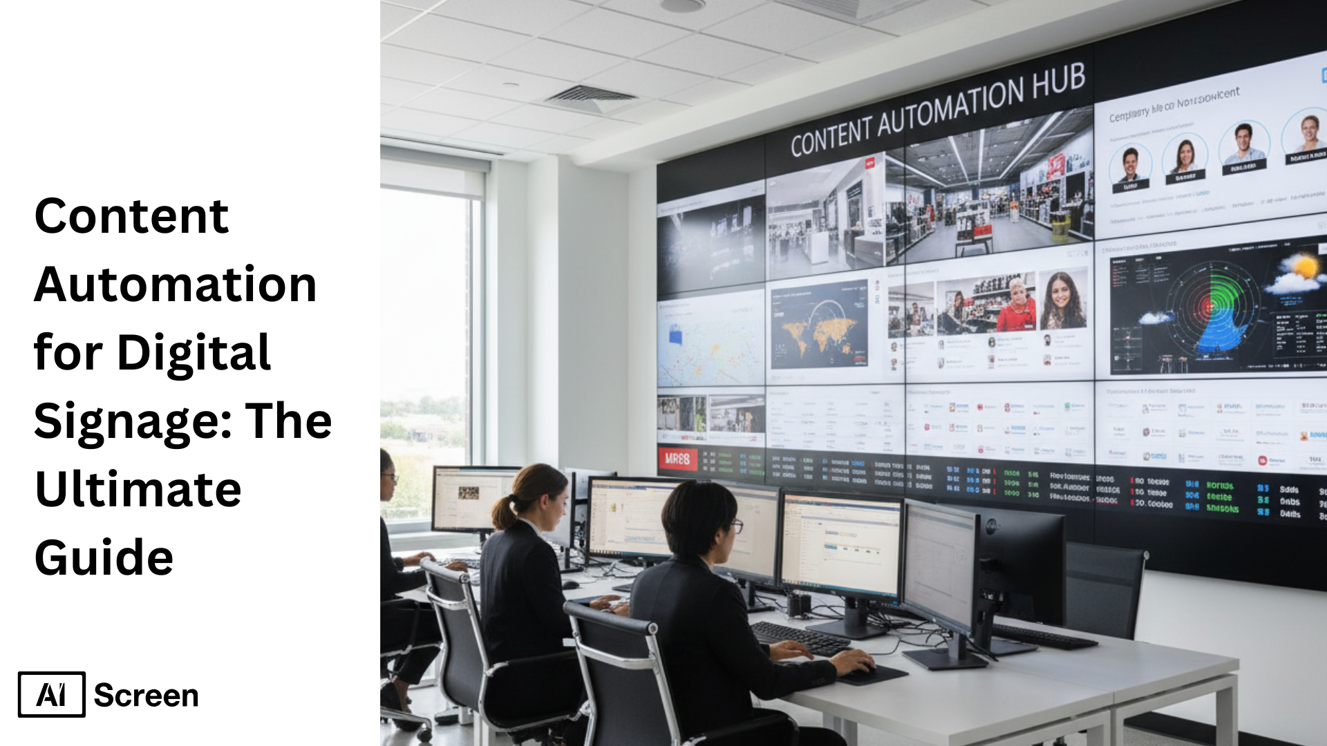 Content Automation for Digital Signage: The Ultimate Guide 1 content automation guide for digital signage management