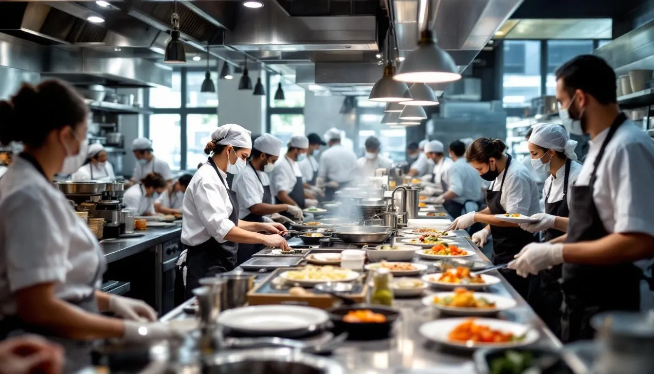 expo in restaurant