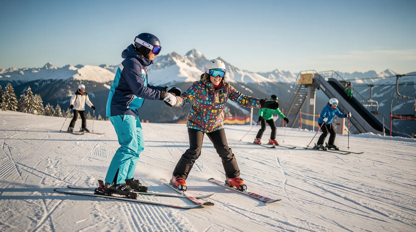Skifahren lernen: Tipps & Übungen für deinen ersten Pistentrip
