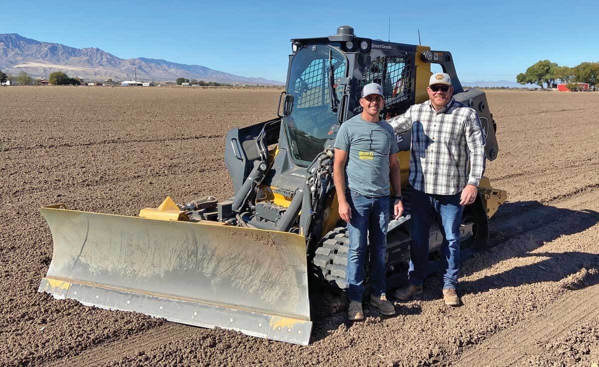 men with SSL in a farm