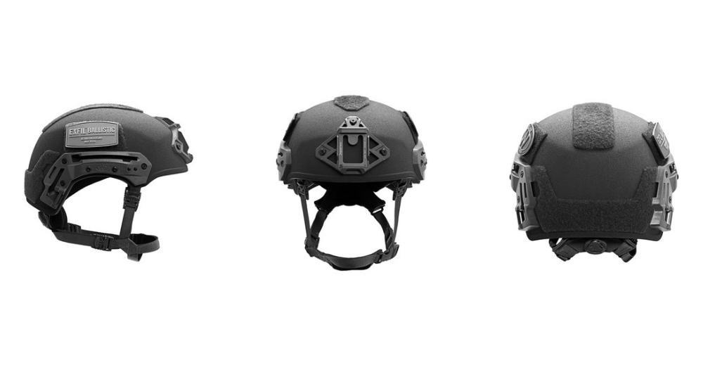 Black Team Wendy Exfil Ballistic Helmet