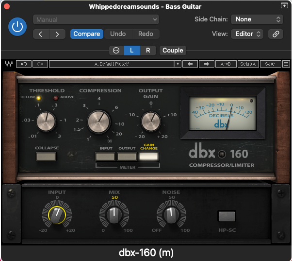 Bass (What Is a VCA Compressor?)
