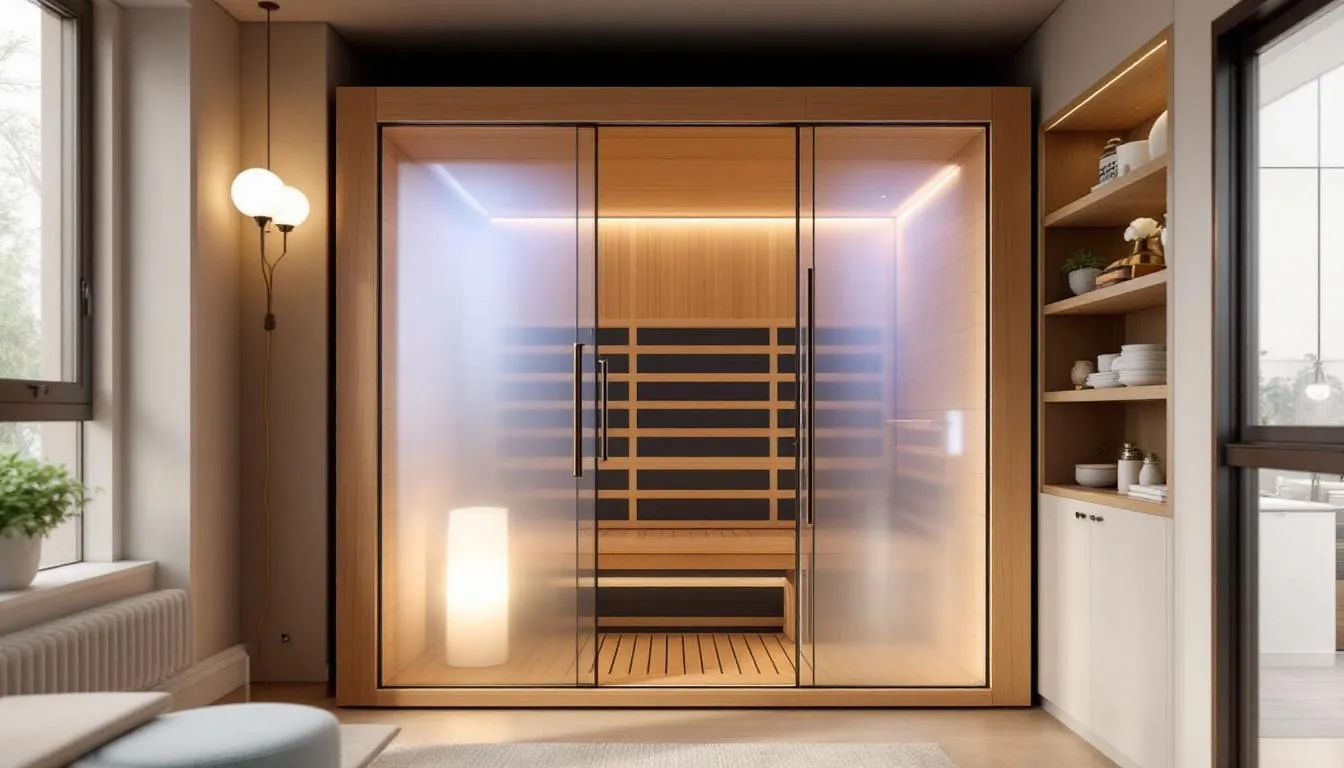 Health benefits of using a two person sauna.