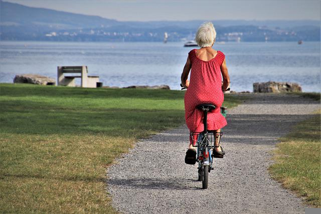 park, bike, senior, Employee Retirement Benefits