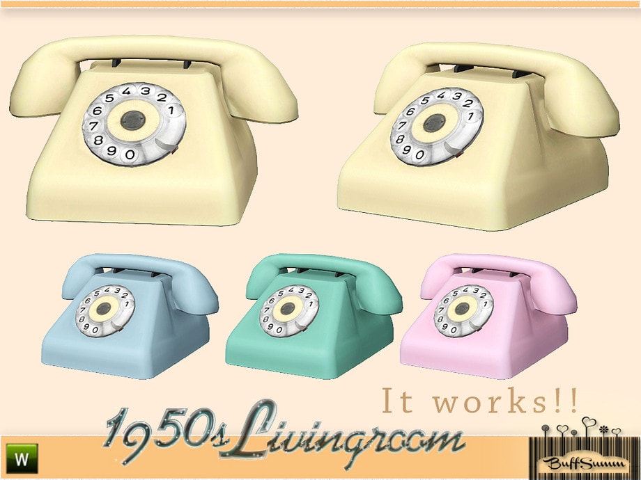 1950s Livingroom Phone