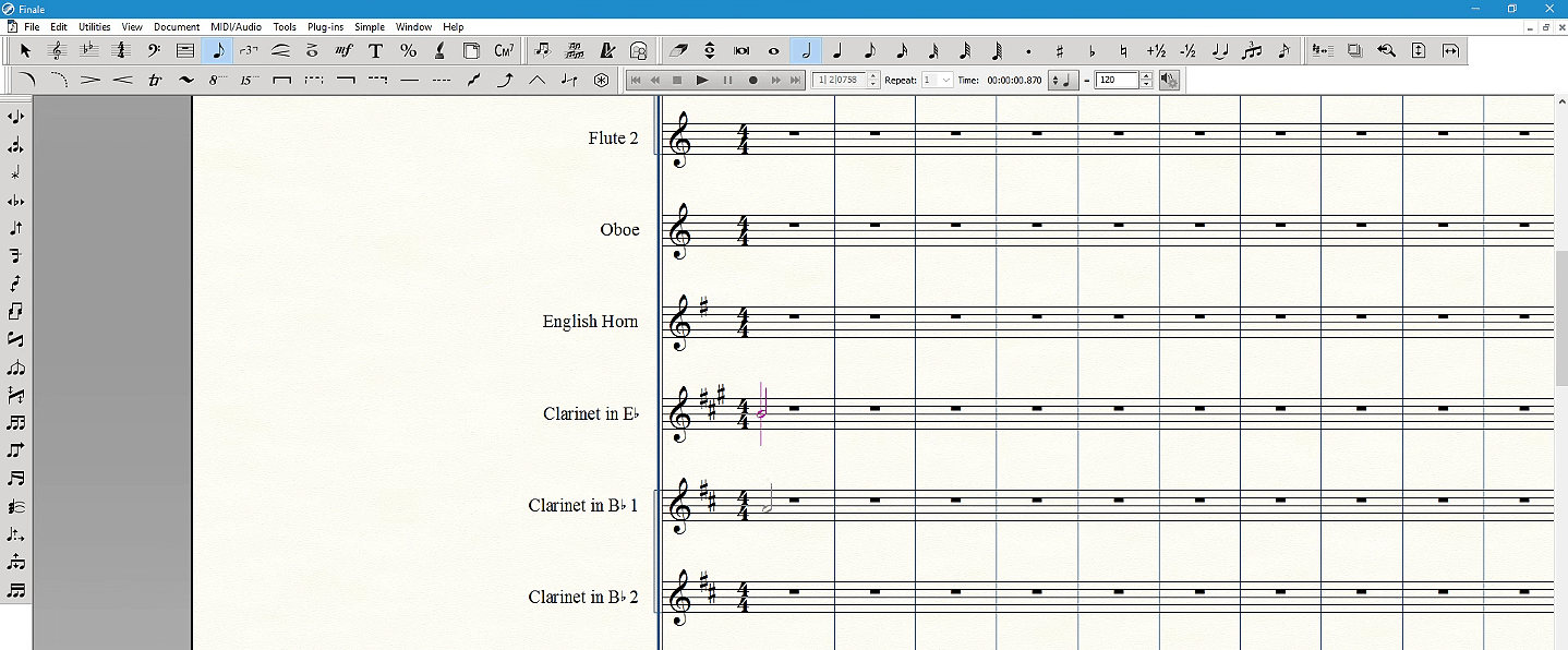 finale 2014 music notation software