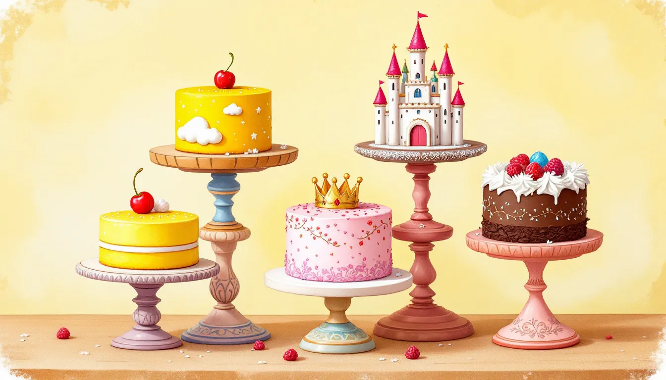 Different flavors of mini chocolate cakes.