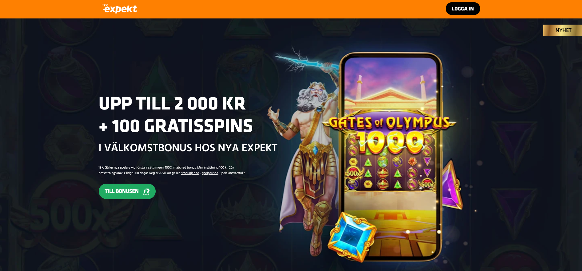 expekt casino bonus