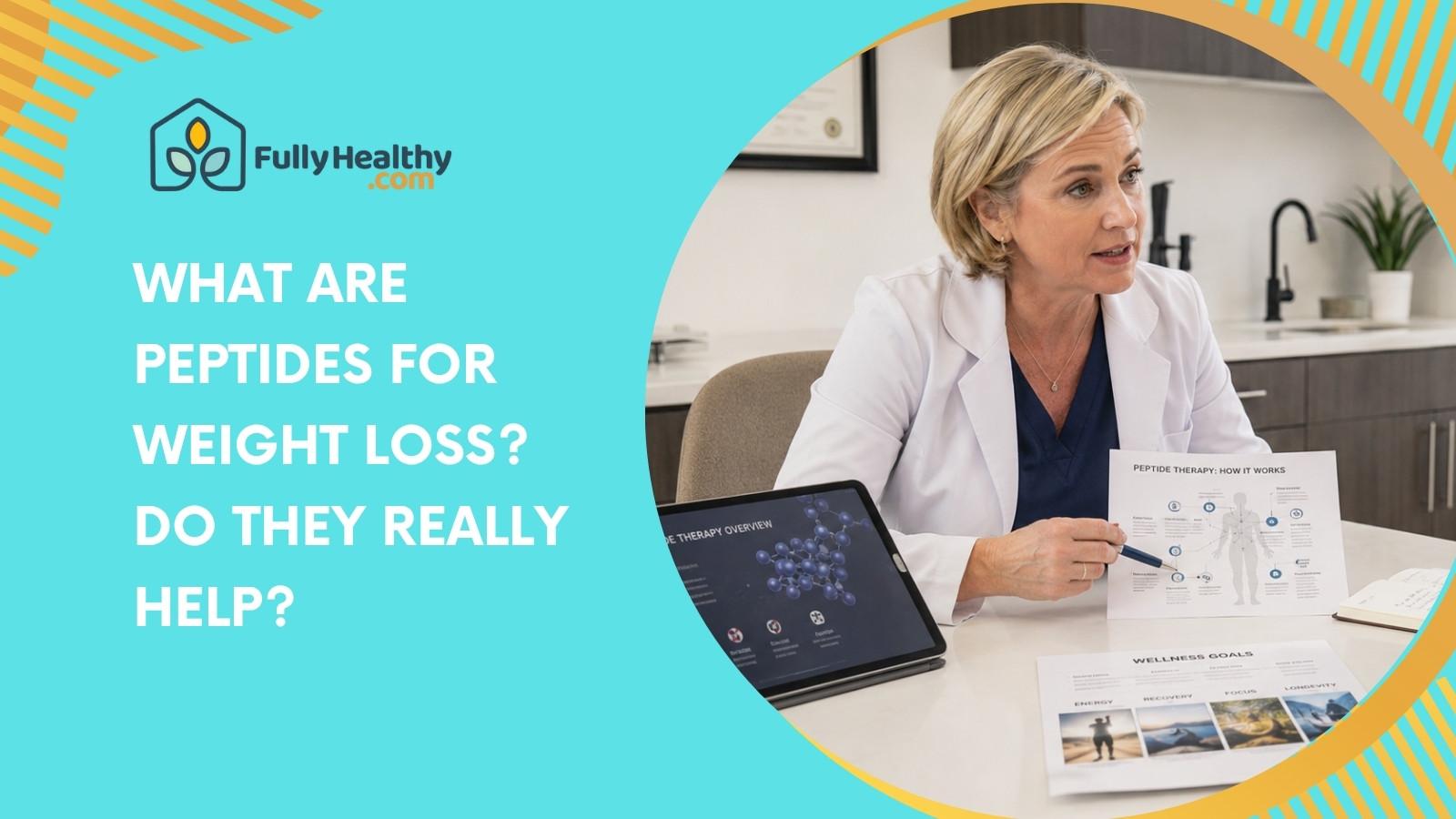What Are Peptides for Weight Loss? Do They Really Help?