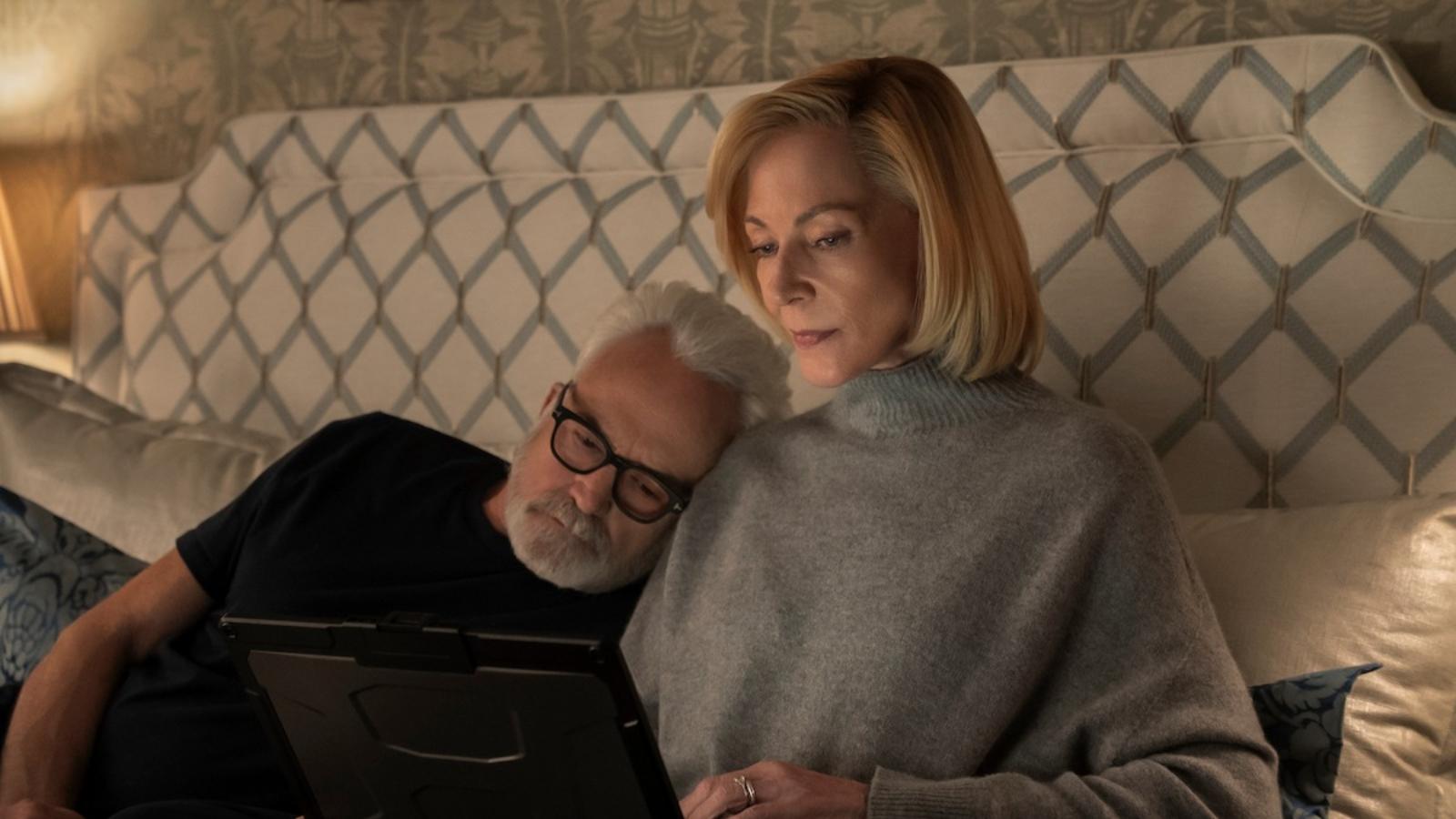 Bradley Whitford as Todd Penn, Allison Janney as Grace Penn in The Diplomat Season 4