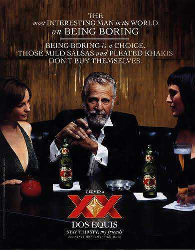 Dos Equis Ad poster 