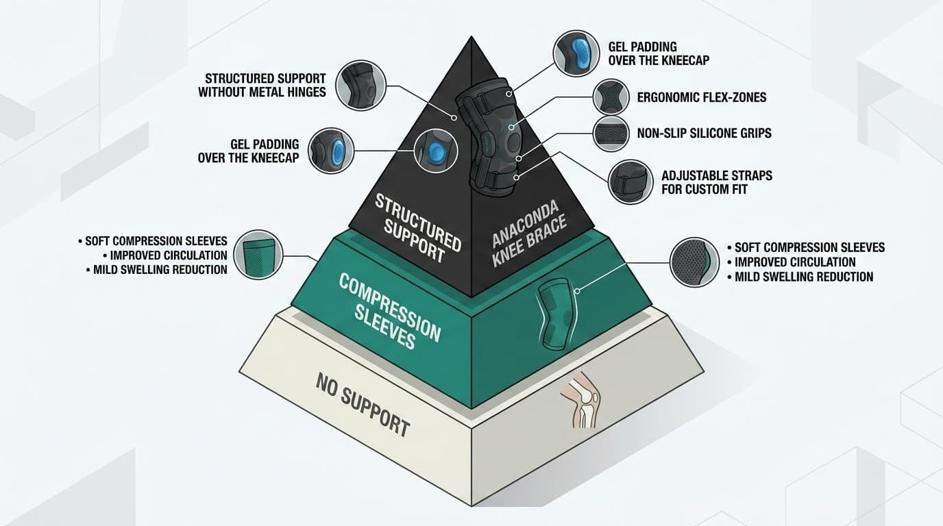 The Missing Middle: Structured Support Without Hinges
