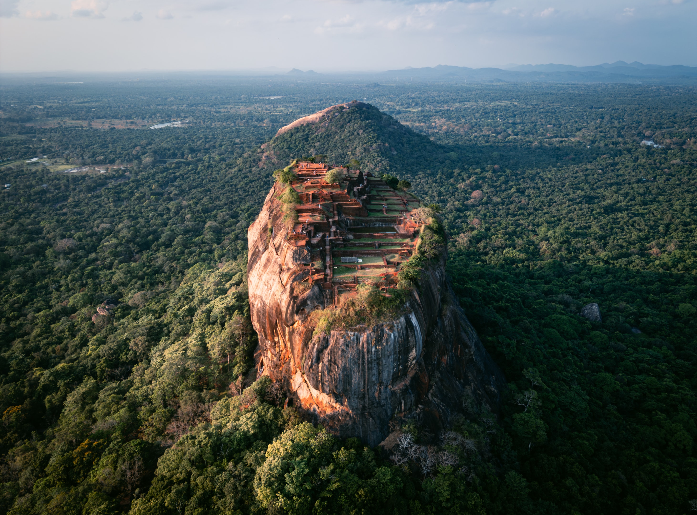 Sigiriya Luftaunahme Sri Lanka