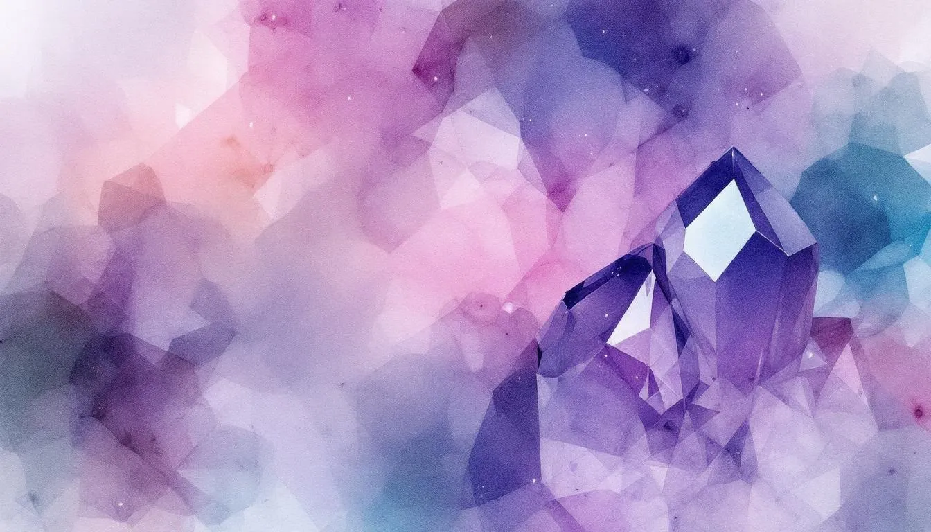 Various popular healing crystals displayed together.