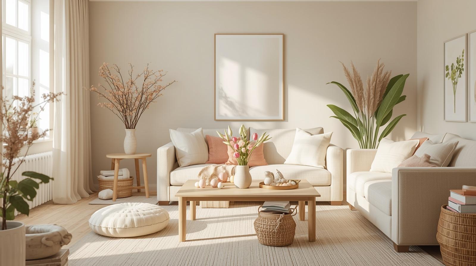 Easter decor touches to your home
