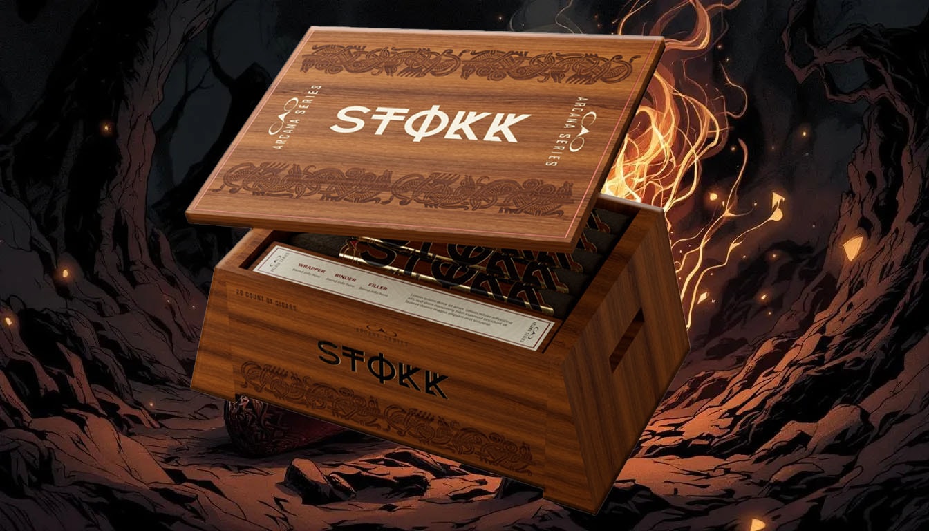 The smoking journey of a premium cigar, featuring the CAO Arcana Thunder Smoke.