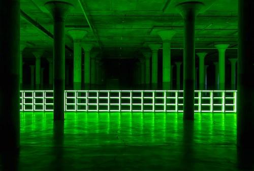 Art museum inhabiting historic buildings like the old Nabisco factory
