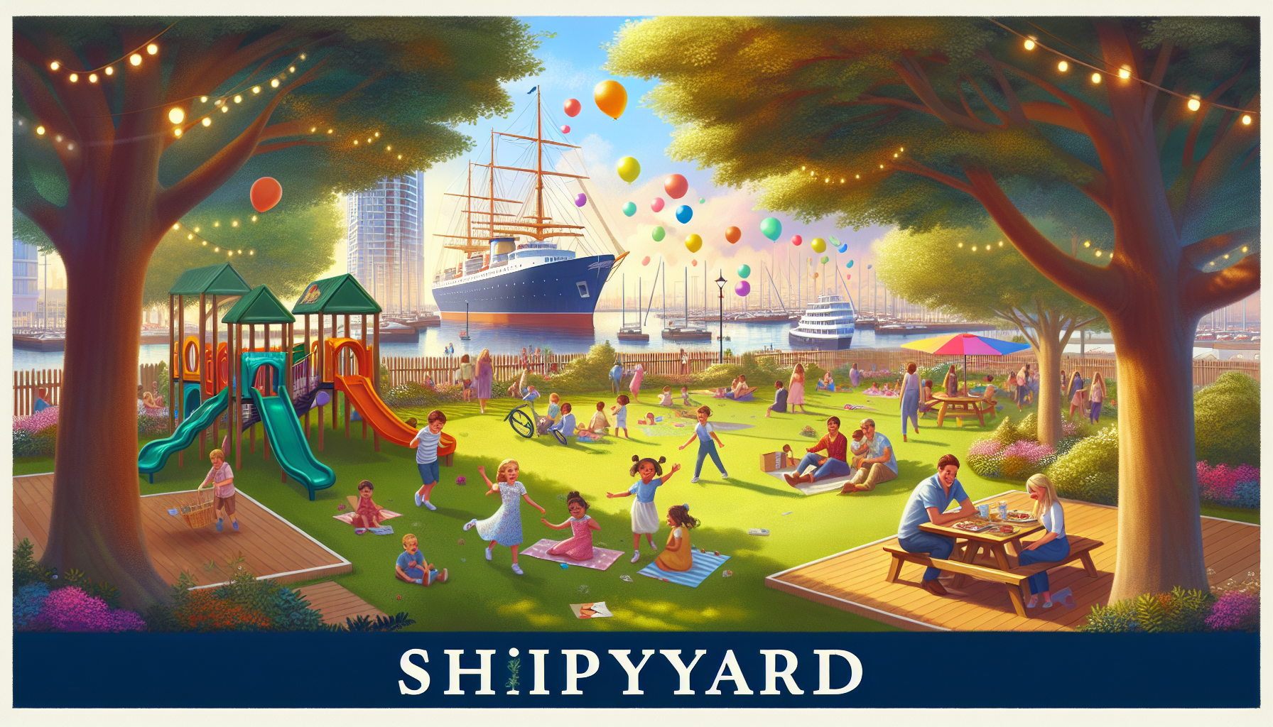 Family-friendly activities in Shipyard Community