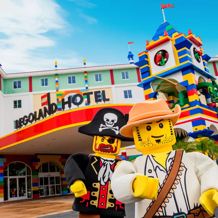 Image sourced from the LEGOLAND Florida Resort at: https://www.legoland.com/florida/places-to-stay/legoland-hotel/
