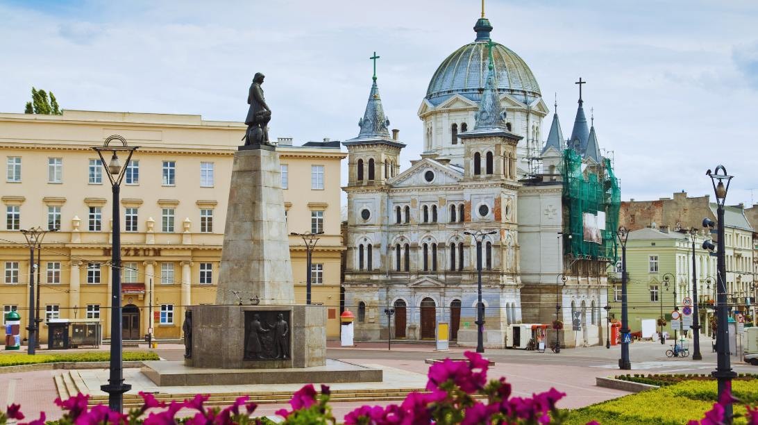 Pomnik Tadeusza Kościuszki Łódź / fot. Canva.com